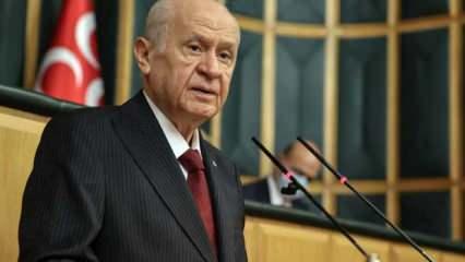 Bahçeli'den mesaj: Helal olsun hepsine