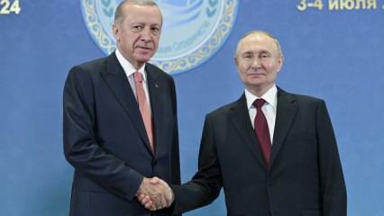 Başkan Erdoğan Putin ile bir araya geldi! Suriye mesajı: Hazırız
