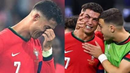 Ronaldo'nun gözyaşları! Hatasını affedemedi