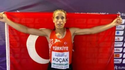 Milli atletten Türkiye rekoru!