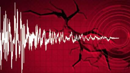 Afyon'da deprem meydana geldi