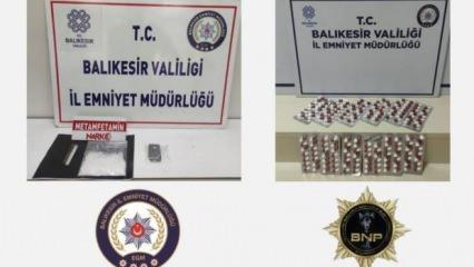 Bandırma ve Edremit’te uyuşturucu operasyonu