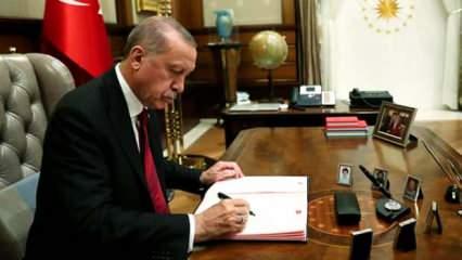 Başkan Erdoğan imzaladı! 5 ile yeni vali atandı