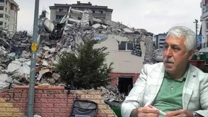 Depremde 44 kişiye mezar olan sitenin müteahhidinden skandal sözler