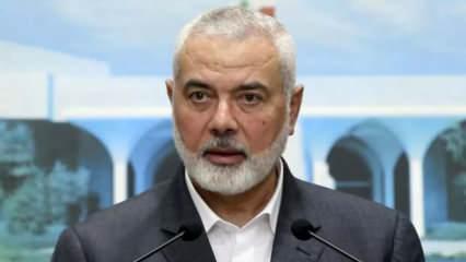 Hamas lideri Haniye'den "müzakereler başa döner" uyarısı