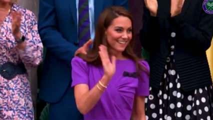 Prenses Kate Middleton Wimbledon finalinde ortaya &ccedil;ıktı! İngilizler şaşkına d&ouml;nd&uuml;