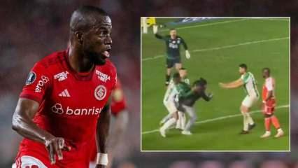 Penaltı ka&ccedil;ıran Enner Valencia'ya taraftar saldırısı