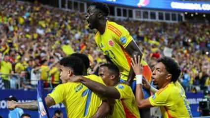 Sanchez maça damga vurdu! Kolombiya finale çıktı