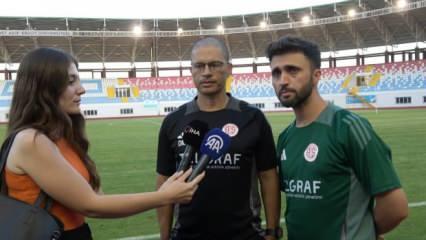 Alex de Souza: Mücadeleci bir takım kurmayı hedefliyoruz