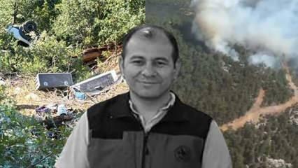 Bergama'daki orman yangınından acı haber geldi: Orman İşletme Müdürü şehit oldu!