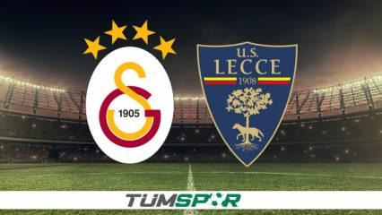 Galatasaray - Lecce maçı hangi kanaldan şifresiz izlenir? GS-Lecce maçı bugün mü, saat kaçta?