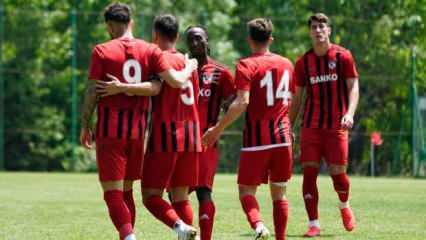 Gaziantep FK hazırlık maçında galip