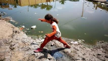 Gazze’deki kanalizasyonlarda çocuk felci virüsü tespit edildi