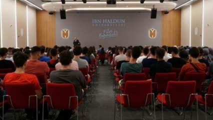 İbn Haldun Üniversitesi Türkiye'nin dört bir yanından gelen gençleri ağırlıyor