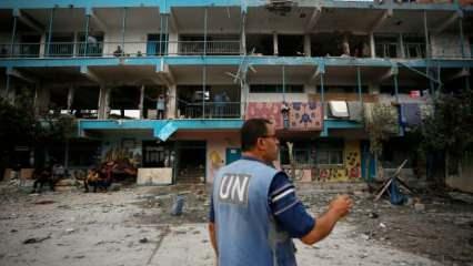 İsrail Gazze'de okulları bombalamaya devam ediyor