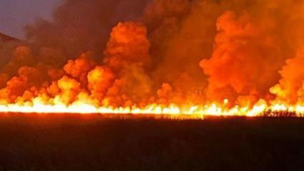 Komşu'da büyük yangın: Türkiye ekip gönderdi!
