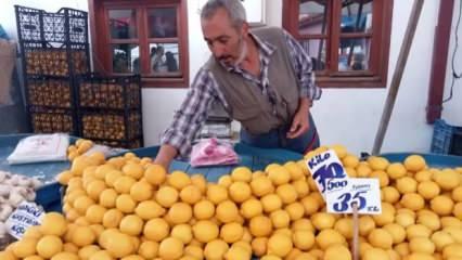 Limonun fiyatı uçtu