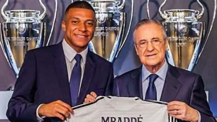 Real Madrid'in yeni transferi Kylian Mbappe resmi imzayı attı!