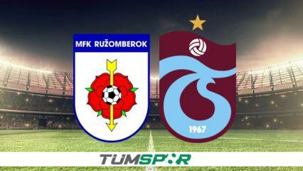 Ruzomberok - Trabzonspor maçı hangi kanaldan şifresiz izlenir? Ruzemberok - TS maçı bugün mü, saat kaçta?