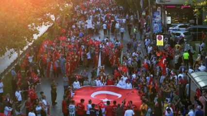 Türkiye'nin dört bir yanında 15 Temmuz etkinlikleri düzenlendi