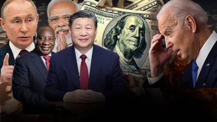 BRICS'ten yeni finans sistemi! Dolar saltanatını sallayacak...