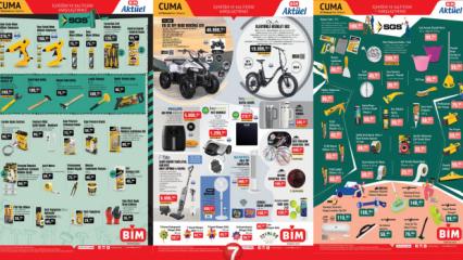BİM Aktüel 26 Temmuz 2024 Kataloğu Yayınlandı! Off Road ATV, elektrikli bisiklet, kablosuz süpürge