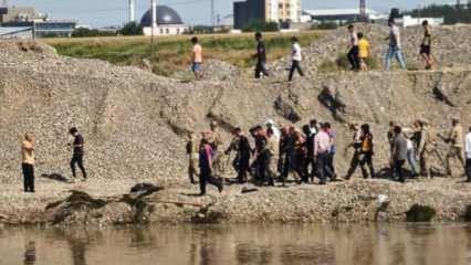 Dicle Nehri'ne düşen Habip, boğuldu