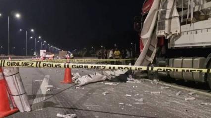 Kuzey Marmara Otoyolu'nda feci kaza: 1 kişi hayatını kaybetti
