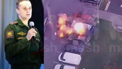 Moskova'da Rusya'nın üst düzey askeri yetkilisinin aracı havaya uçuruldu