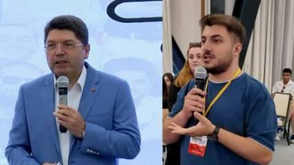 Mülakat süreçleri sorusunu Adalet Bakanı Yılmaz Tunç örnekle cevap verdi