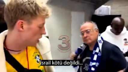 Siyonist tareaftarlara öyle bir hareket yaptı ki! Resmen çıldırdılar...