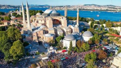 Haniye'nin vasiyetiyle Ayasofya'da büyük buluşma: İstanbul 'Gazze' için tek yürek!