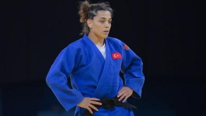 Judoda milli sporcu Fidan &Ouml;gel, ilk turda oyunlara veda etti