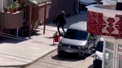 Kastamonu'da polisimizin şehit olduğu çatışma anları ortaya çıktı