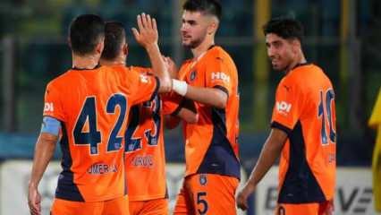 Başakşehir, Konferans Ligi'nde d&ouml;rt d&ouml;rtl&uuml;k! Tur 10 golle geldi