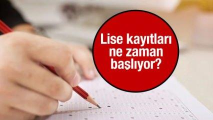 Lise kayıtları ne zaman, hangi tarihte başlayacak 2024-2025? İşte MEB lise kayıt takvimi