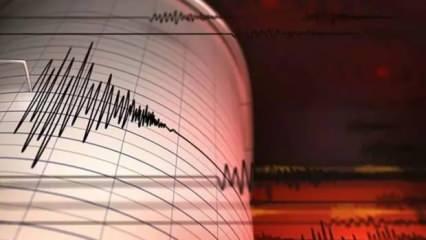 Malatya'da deprem meydana geldi