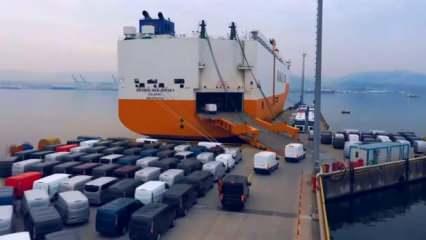 Otomotiv yedi aylık ihracatı 20,8 milyar dolara ulaştı