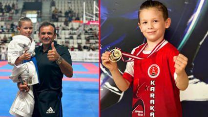Türkiye üçüncüsü olmuştu! 8 yaşındaki karateci Enes'in kahreden ölümü