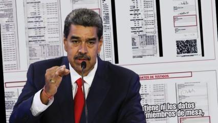 Venezuela lideri Maduro Katar'da ABD ile imzalanan gizli belgeyi paylaştı!