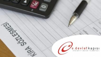 E-devlet kira kontratı nasıl yapılır? Kira sözleşmesi e-devlet üzerinden yapılır mı?