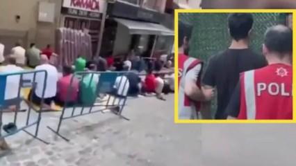 Fatih'te cuma namazı kılanlara küfredip video çeken şahıs hakkında karar verildi!