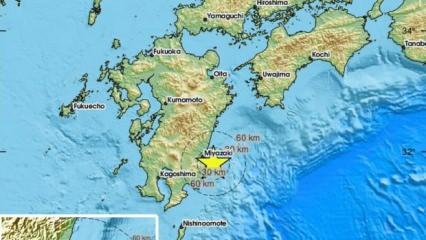 Japonya'da 7,1 büyüklüğünde deprem