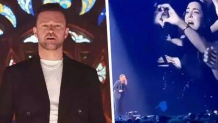 Justin Timberlake'ten Türk hayranına jest!