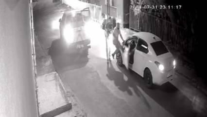 Resmi araç ile yol kesen İBB çalışanları sürücüyü darp etti