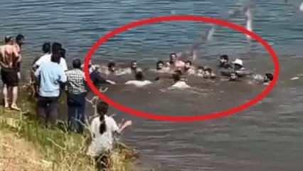 Serinlemek için baraj gölüne giren Havin, boğuldu