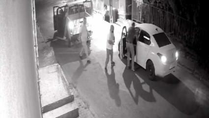 Ümraniye'de resmi araç ile yol kesen İBB çalışanları sürücüyü darp etti