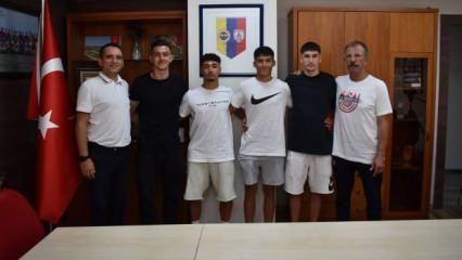 Altınordu’nun 4 genci Fenerbahçe’ye transfer oldu