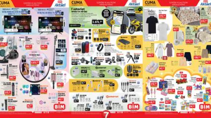 BİM Aktüel 16 Ağustos 2024 Kataloğu! GPS takip cihazı, polo t-shirt, android tv, dikey süpürge