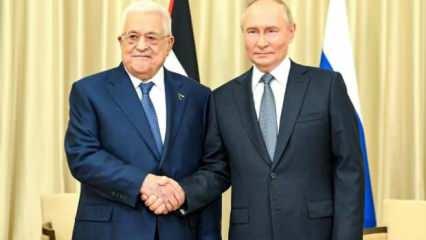 Putin'le Abbas Moskova'da görüştü